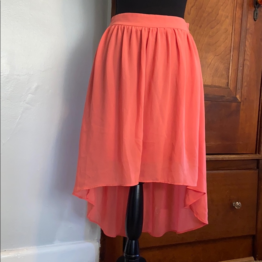 Flowy Hi-Lo Skirt